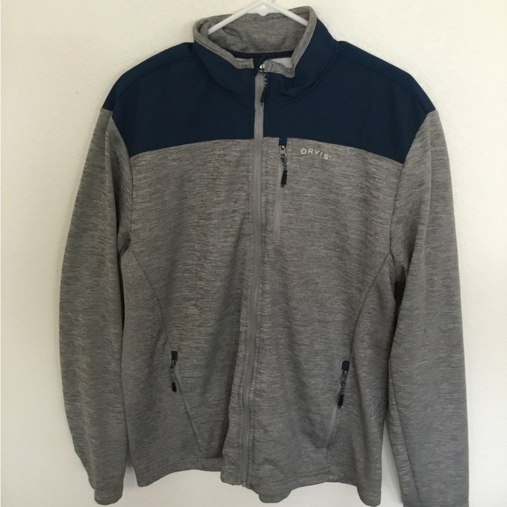 Orvis Classic Gray and Navy Jacket